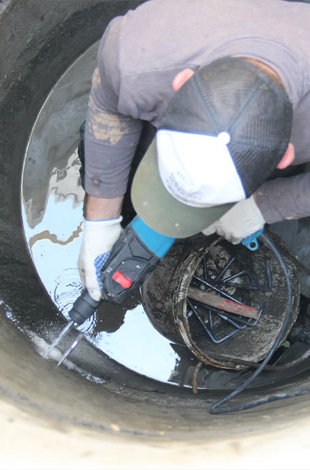 Как мы выполняем ремонт колодцев в Сергиево-Посадском районе